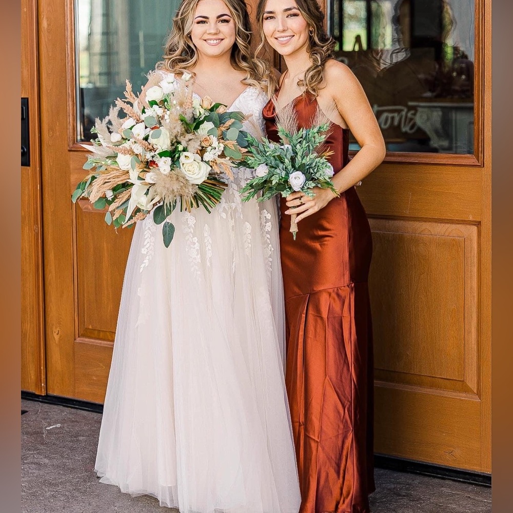 Shop Revelry bridesmaid dress - Picture 3 of 4